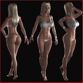 Fitness Girl(Rigged)